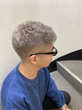 ヒロギンザ 御茶ノ水店(HIRO GINZA) フェード×シルバーカラー