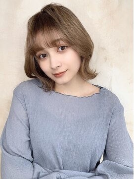 ニスル 町田店(NISURU) 似合わせカット/大人ガーリー/ダークアッシュ/着物/町田/町田駅