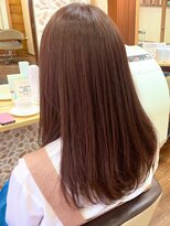 オートクチュール ランコントレ 七条店(Haute Couture Rencontrer)&nbsp;大人可愛いピンクベージュ×セミロング/暖色系カラー