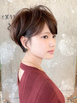 ロビー 表参道(ROBBY) 大人のくせ毛ショートボブ/表参道/30代40代50代