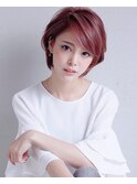 【小鳥居】シルキーベージュ大人可愛いボブショート前上がりボブ