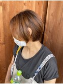 大人ショートボブ×ブラウンカラー◎20代30代40代50代