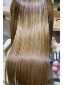 [当店最上級髪質改善]髪質改善弱酸性縮毛矯正+カット+TR 25000円