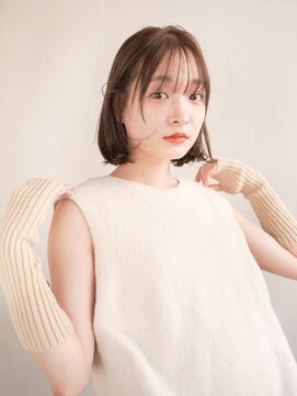 ジュール 大分(Joule) セクションカラー/ペールベージュ/透明感ボブ[大分駅]