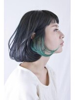 エストヘアー 川口店(est hair)&nbsp;イヤリングカラー　ターコイズミント