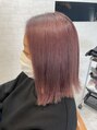 サロン 名和店(SALON) ブリーチオンカラー、ピンク系が人気です☆