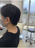 40代 大人ツーブロック / 倉敷 メンズ ヘッドスパ