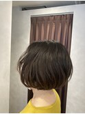 外国人風ボブ