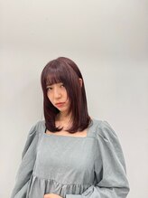 エルニド(ELNIDO) レイヤーピンクブラウン