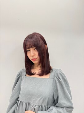 エルニド(ELNIDO) レイヤーピンクブラウン