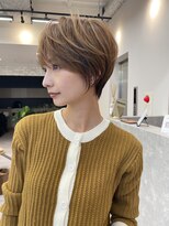 サンド 池袋(sand)&nbsp;イメチェン/ショートボブ/ベージュ/髪質改善