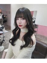 コア 梅田茶屋町店(Core)&nbsp;髪質改善艶髪愛され韓国風前髪カット 小顔梅田