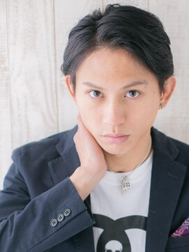 モッズヘア メン 上尾東口店(mod's hair men) アップバングで旬の七三分けマッシュウェットスタイルV上尾