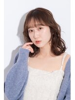 ヘアサロン ナノ(hair salon nano)&nbsp;ゆるふわカール/ミディアム