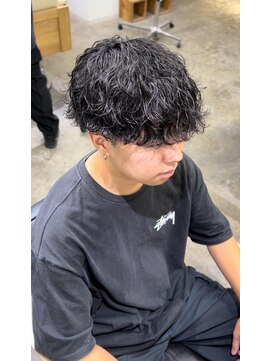 エルオム(EL.HOMME) 波巻きケアクリームパーマ