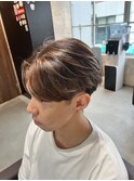 メンズ、ブラウンバレイヤージュ【トクシー】