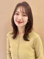 ネオリーブギンザ 銀座店(Neolive GINZA)&nbsp;外ハネ×ミディアムレイヤースタイル【銀座駅/髪質改善】片桐