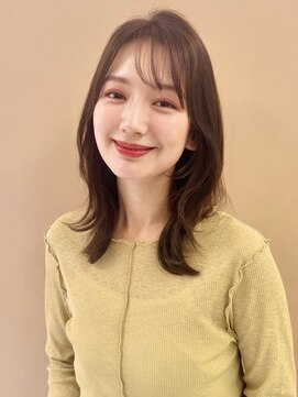 ネオリーブギンザ 銀座店(Neolive GINZA) 外ハネ×ミディアムレイヤースタイル【銀座駅/髪質改善】片桐