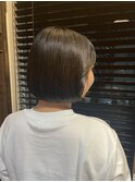 レイヤーボブ/オリーブベージュ