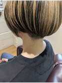 襟足刈り上げショート