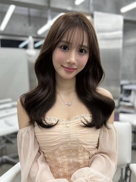 フォンズ(FONS) 上品韓国ヘアミルクティーグレージュ