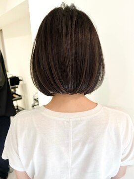 ゴカン バイ ジル ブラン 名古屋(Gokan by JIL BLAN) ハイライトバレイヤージュダブルカラーボブカット30代40代