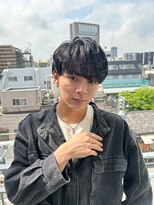 ネイロ 北千住(NeiRo)&nbsp;メンズマッシュ刈り上げ波巻きツイストスパイラルパーマ北千住