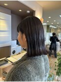 暗髪トーンダウン