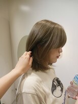 スタン 渋谷(Stam)&nbsp;オリーブベージュ/中明度/ベージュ/ハイトーン/ダブルカラー