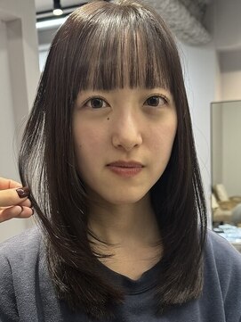 ハッチ(HACCH) 韓国風レイヤーカット髪質改善ダブルカラーハッシュカット