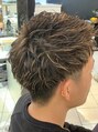 アグ ヘアー アクシス 山形店(Agu hair axis)&nbsp;メッシュにアッシュカラーで全体に動きとアクセントを！