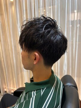 カミケンオム(kamiken. homme) 緩めツイストスパイラルパーマ【カミケンオム/福島】