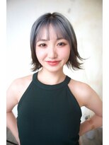 アール 北千住店(ar)&nbsp;外ハネボブ/グレーカラー/ 北千住