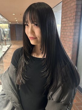 ノラ ヘアーサロン(NORA HAIR SALON) 【池崎】大人かわいい顔周りレイヤー