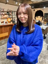 ニードジェリコ(NEED JERICHO)&nbsp;ブリーチ無しwカラーでできる透け感たっぷりラベンダー