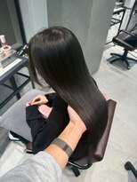 ザシェノンウメダ(THA CHAINON UMEDA) 着物ヘア/大人ガーリー/ダークアッシュ/似合わせカット/心斎橋