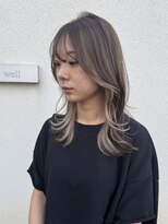 ラヴェスト バイ フレイス ウェル ブリーチ(LOVEST by frace well)&nbsp;インナーカラー×ミルクティーベージュ