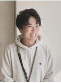 ニュアンスパーマ　メンズカット