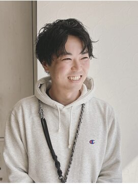 ハク(haku.) ニュアンスパーマ メンズカット