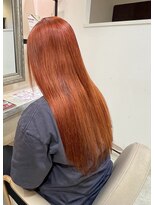 シェイプスヘアデザイン 自治医大店(Shape's hair design)&nbsp;春に映えるオレンジカラー