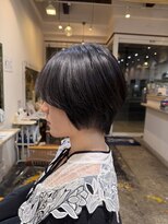 ヘアサロン ナノ(hair salon nano) くびれショートボブ