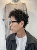 メンズカットスパイキーショートスパイキーパーマ