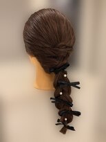 ヘアセットサロンコト(Hair Set Salon KOTO)&nbsp;ローポニーヘアアレンジ