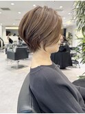 30代40代50代ショート白髪ぼかし銀座丸みくびれ井