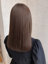 ラメール イオン能代店(La Melu) 髪質改善カラー×艶感ストレート