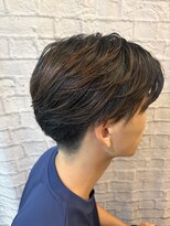 グレイスフルバーバー 新宿パークタワー店&nbsp;クセのない髪に"自然なクセ"で、ノーセットでも扱いやすく