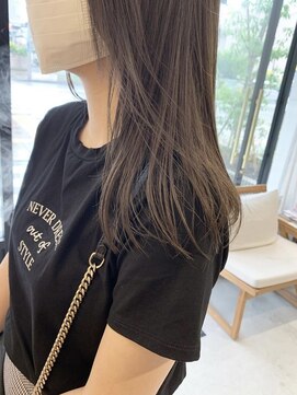トリート 妙典店(TREAT) ミディアム×シアーグレージュ