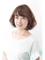 ヘアドゥ 船橋店(hair do)&nbsp;くせ毛風ナチュラルボブ