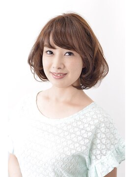 ヘアドゥ 船橋店(hair do) くせ毛風ナチュラルボブ