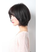 【curio尾山台】 　3Dカラー × ミニマム大人ボブ